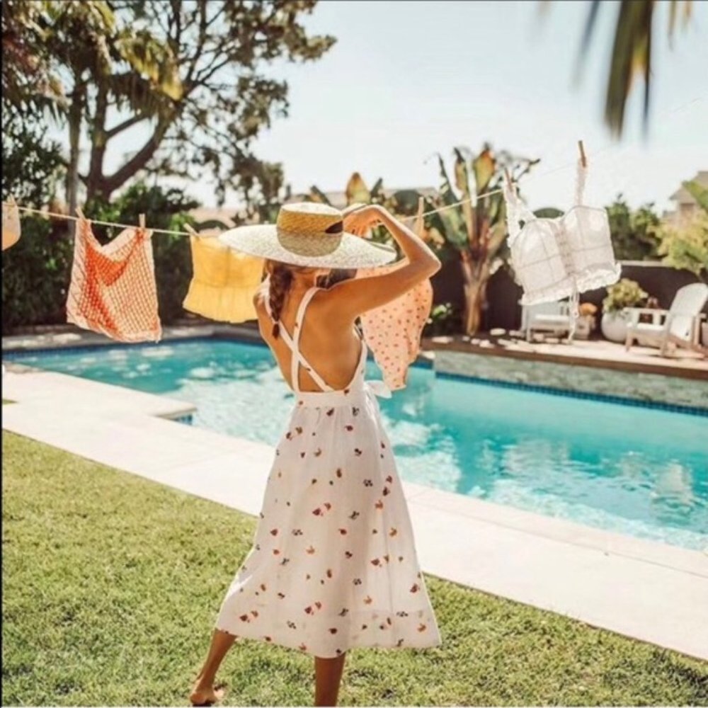 REFORMATION Cruise Midi Dress